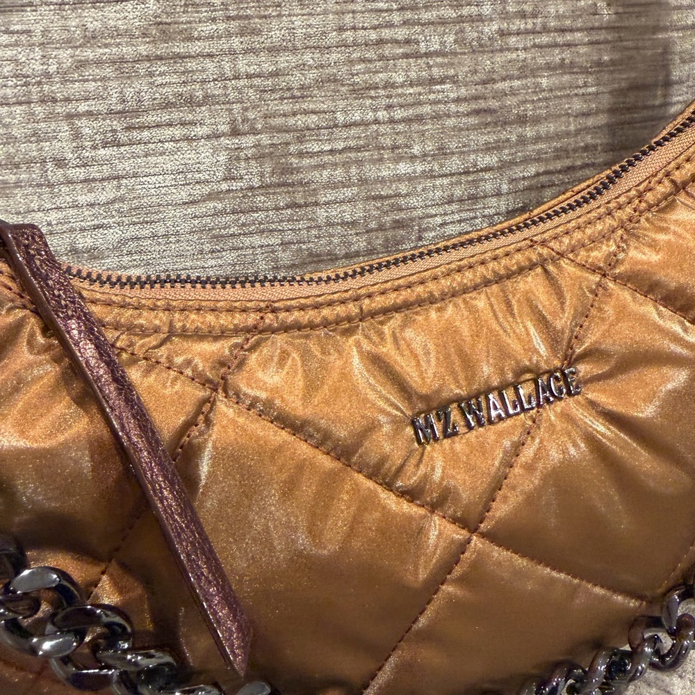MZ Wallace Quilted Bowery Shoulder Bag
Tiger Eye Pearl, NWT ⭐️RARE ⭐️ - Picture 6 of 16